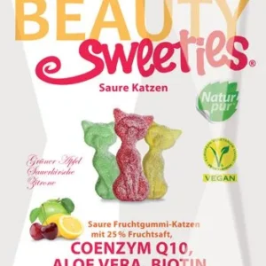 Beauty sweeties vegán gluténmentes gumicukor CICÁK 125g