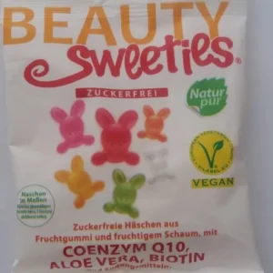 Beauty sweeties vegán gluténmentes gumicukor NYUSZI 125g
